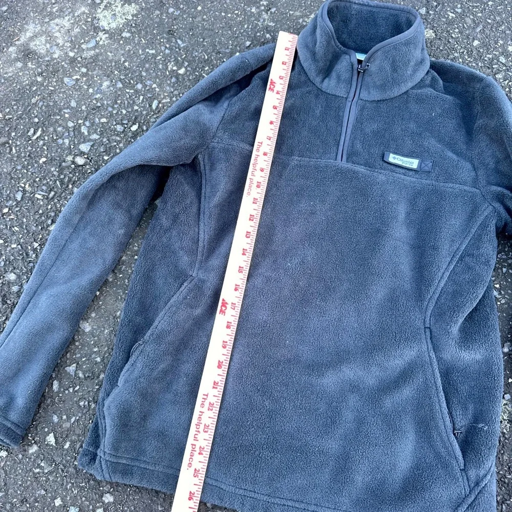Columbia Men's Steens Mountain Quarter Zip Fleece Jacket Collegiate‎ Navy Medium